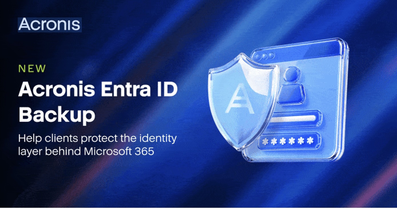 image Acronis rozšiřuje ochranu Microsoft 365 o Acronis Entra ID Backup